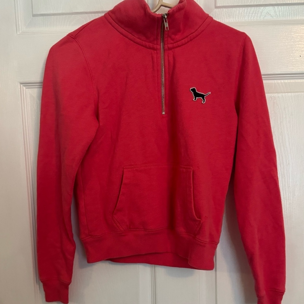 Pink VS Women's Zip-Up Pull Over Size XS